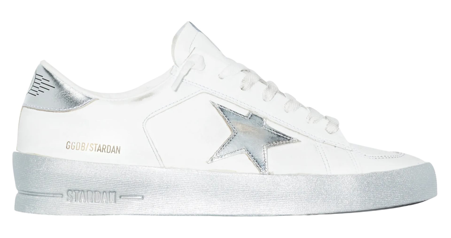 Golden Goose Stardan "White / Silver" (W)